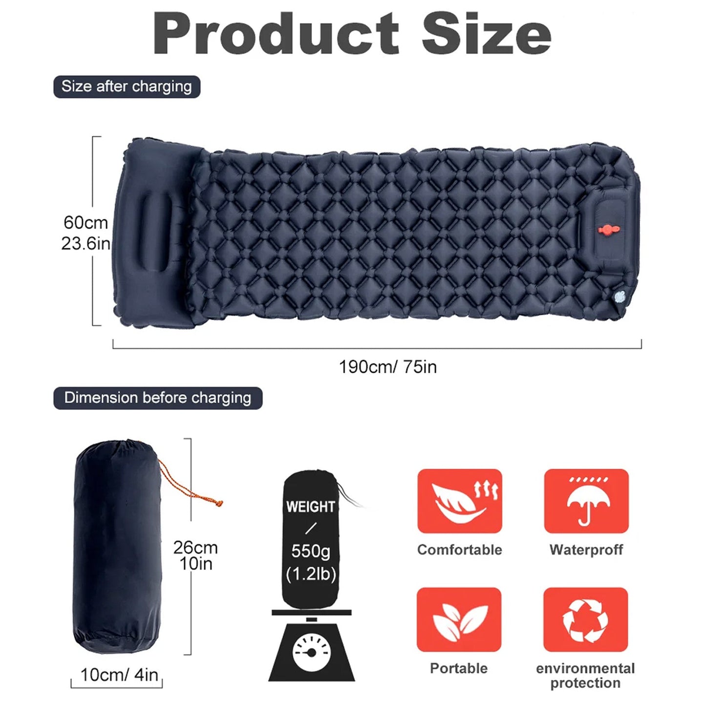 AirFlex 3.0™ – Duerme cómodo en cualquier aventura