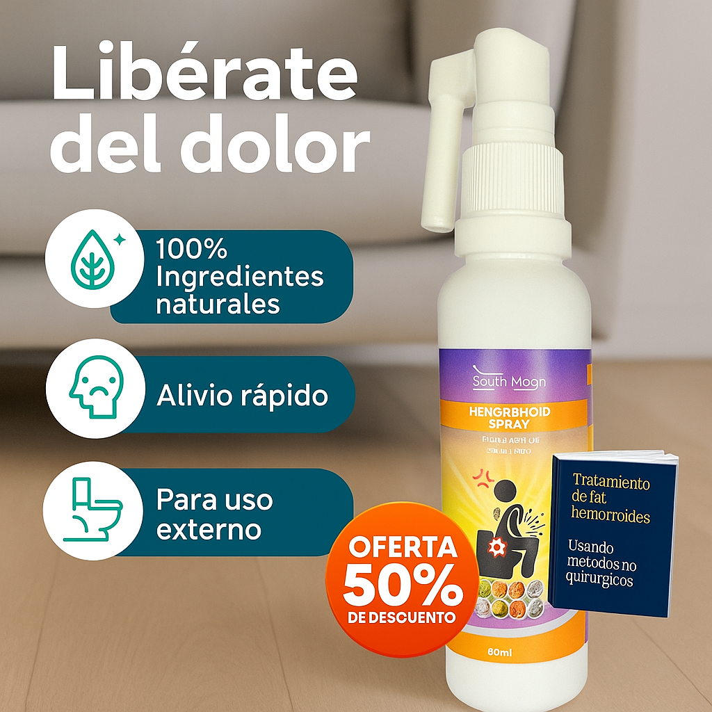 Spray Hemorroides South Moon  + Obsequio