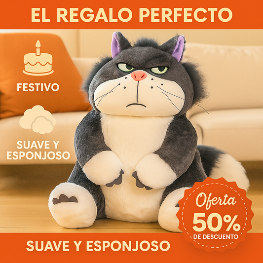 Peluche Gato Lucifer 🐾 – Ternura y suavidad en cada abrazo