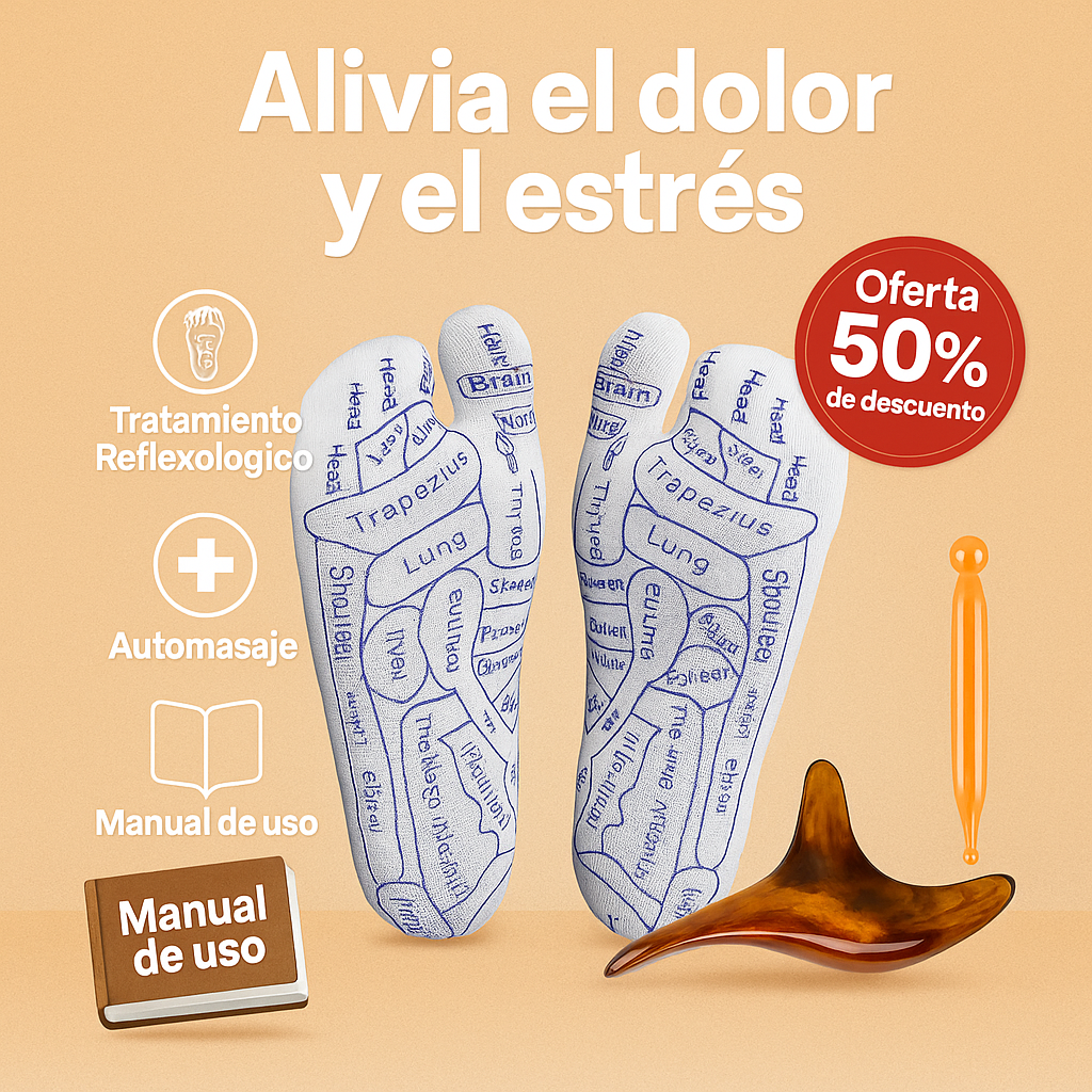 Calcetines de Acupuntura – Relajación y Bienestar en Cada Paso + obsequio