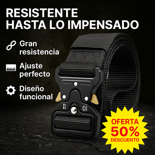 Correa Táctica Extrema™ — Seguridad, Estilo y Resistencia en un Solo Cinturón