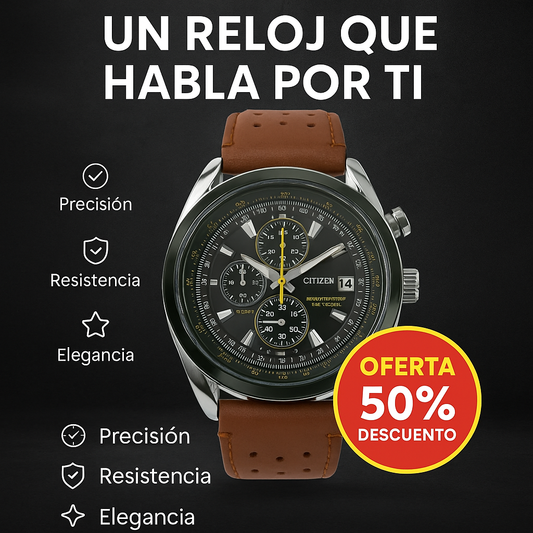 Reloj Citizen correa de cuero