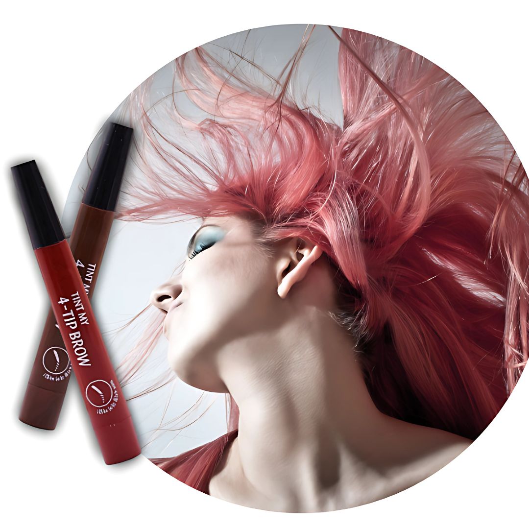 Lápiz de cejas DivineLook, 4 tonos, efecto tatuaje, resistente al agua
