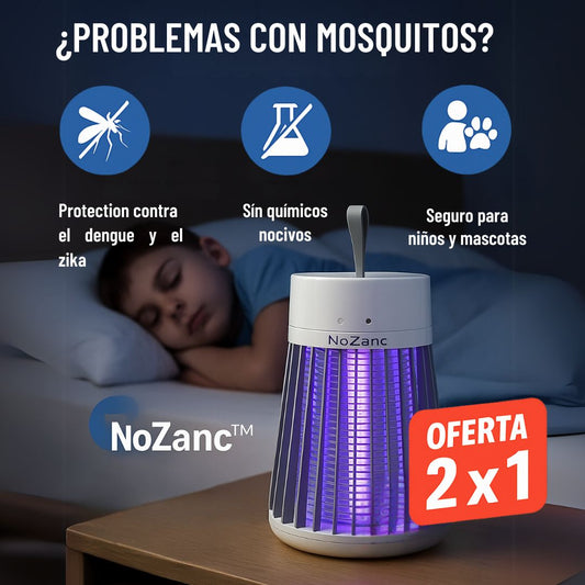 NoZanc™: Luz  led mata zancudos