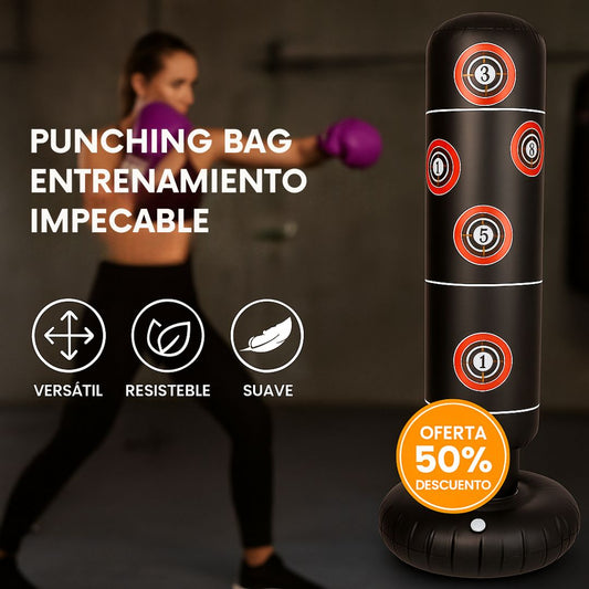 Saco de boxeo inflable PunchingBag