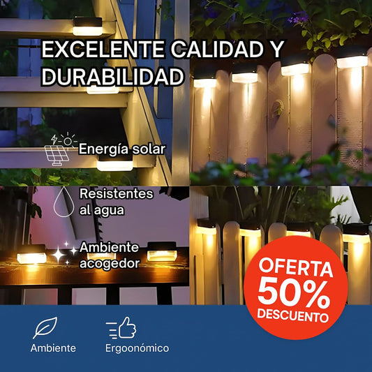 ZenLinght: Luces solares autoadhesivas Set X 2