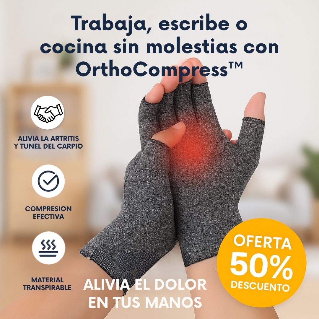 Gants OrthoCompress™ : Alivio inmediato para tus manos