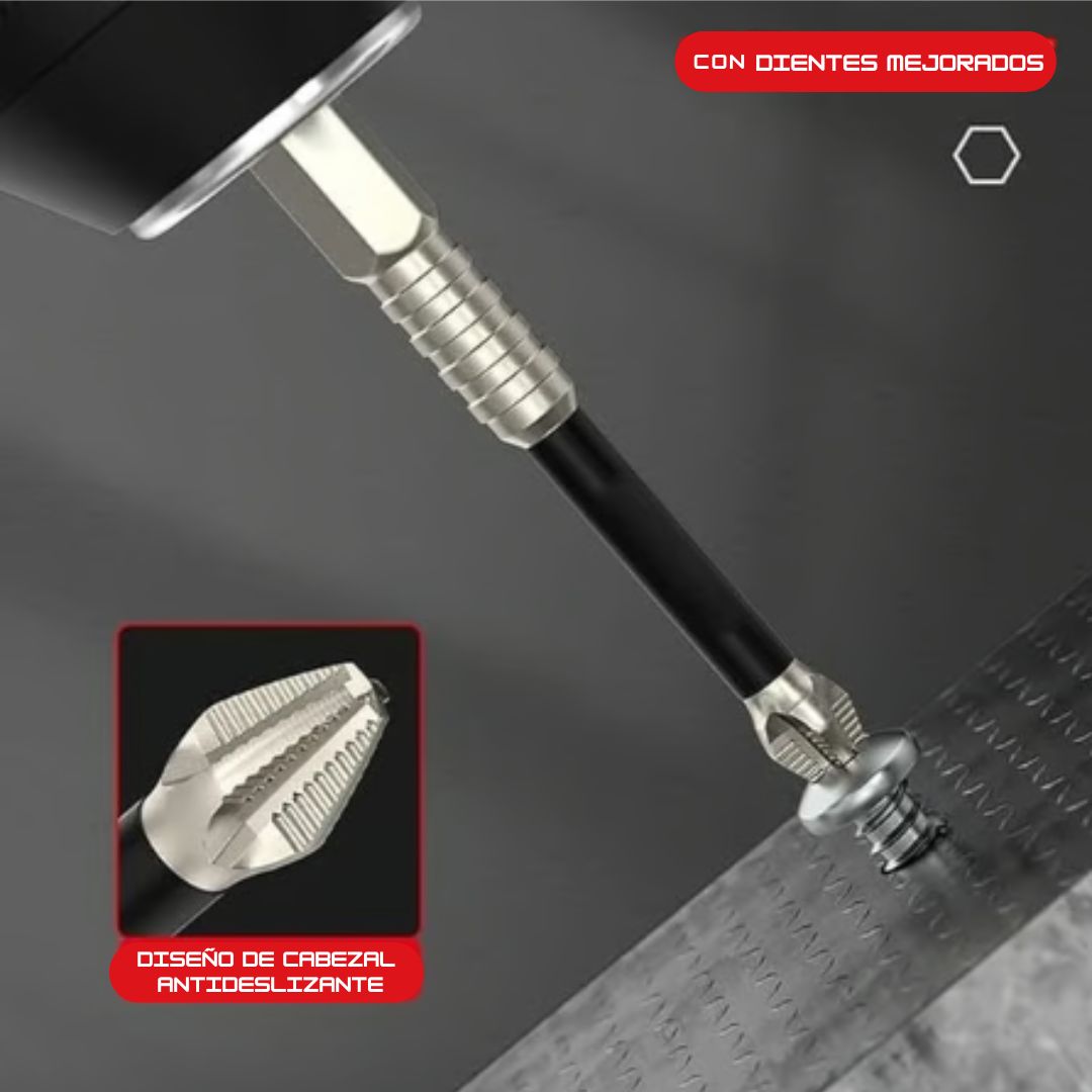 Juego de brocas altamente magnéticos Set X 6