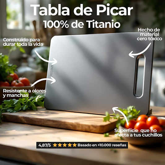 TITANBOAR® Tabla de picar de titanio